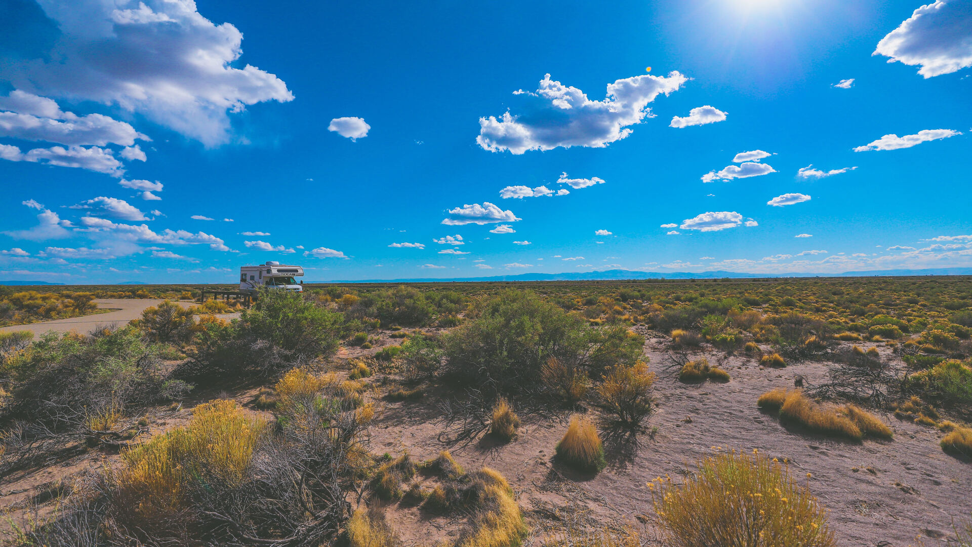 Arizona desert landscape at sunset